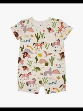 Limited Edition Little Sleepies Wild Frontier Romper - 3T